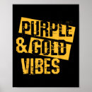 Search for purple gold posters Birthday
