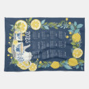 Search for calendar tea towels Lemons