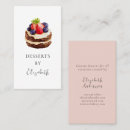 Search for dessert business cards Pastries