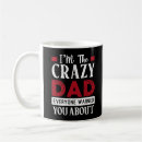 Search for funny warning mugs Dad