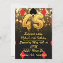 Search for casino surprise party invitations Poker