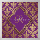 Search for purple gold posters Luxury