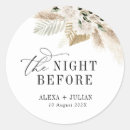 Search for autumn night stickers Rehearsal dinner