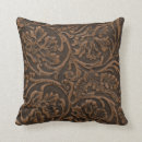 Search for tooled leather cushions Cowboy