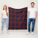 Search for blue and burgundy blankets Tartan