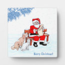 Search for santa claus plaques Snow