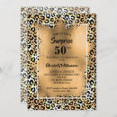 Search for classy black gold 50th women invitations Fabulous