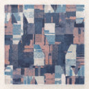 Search for broken glass coasters Illustration