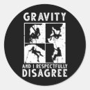 Search for funny rock climbing stickers Fear of falling