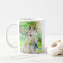 Search for watercolor animals mugs Horse