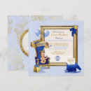 Search for blue and gold prince birthday invitations Royal
