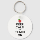 Search for teacher apple key rings Motivational