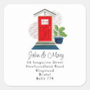 Search for red door stickers Change of address