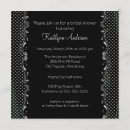 Search for silver trim invitations Elegant