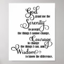 Search for god grant me the serenity posters Christian