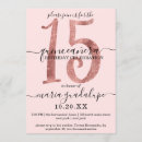 Search for faux rose gold invitations Minimalist