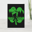 Search for sasquatch st patricks day cards Clover