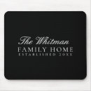 Search for elegant decor mousepads Typography