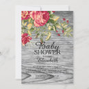 Search for country baby shower invitations Wood