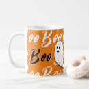 Search for black and white ghost mugs Spooky