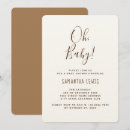 Search for kraft paper baby shower invitations Simple