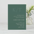 Search for hunter green invitations Contemporary
