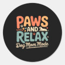 Search for relaxed stickers Dog