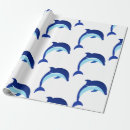 Search for dolphins wrapping paper Fun