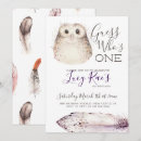 Search for owl birthday invitations Party