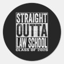 Search for law school graduation stickers Straight outta