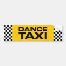 Search for moms taxi bumper stickers Dance