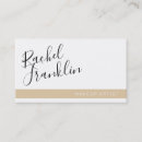 Search for sand business cards Minimal