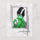 Search for frankenstein monster postcards Zombie