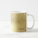 Search for gold silver mugs Glitter