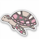 Search for pink turtle stickers Animal