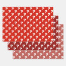 Search for red and white wrapping paper Cute