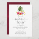 Search for rustic tea bridal shower invitations Vintage