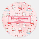 Search for bear pattern stickers Xmas