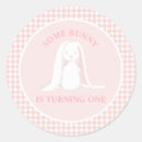 Search for pink easter bunny stickers First birthday