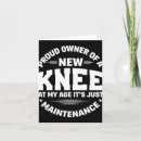Search for knee replacement cards Cute