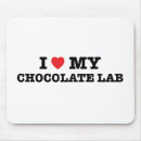 Search for chocolate lover mousepads Labrador