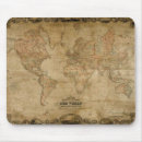 Search for map designs mousepads Old world maps