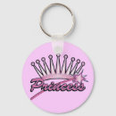 Search for princess crown key rings Pink