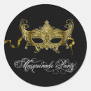 Search for masquerade stickers Black