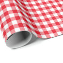 Search for red gingham wrapping paper Classy
