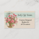 Search for basket business cards Elegant