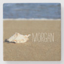 Search for romantic beach coasters Seashell