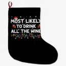 Search for wine christmas stockings Winter