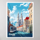 Search for vienna travel posters Watercolor