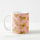 Search for cute tiger pattern mugs Illustration